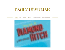 Tablet Screenshot of emilyursuliak.com